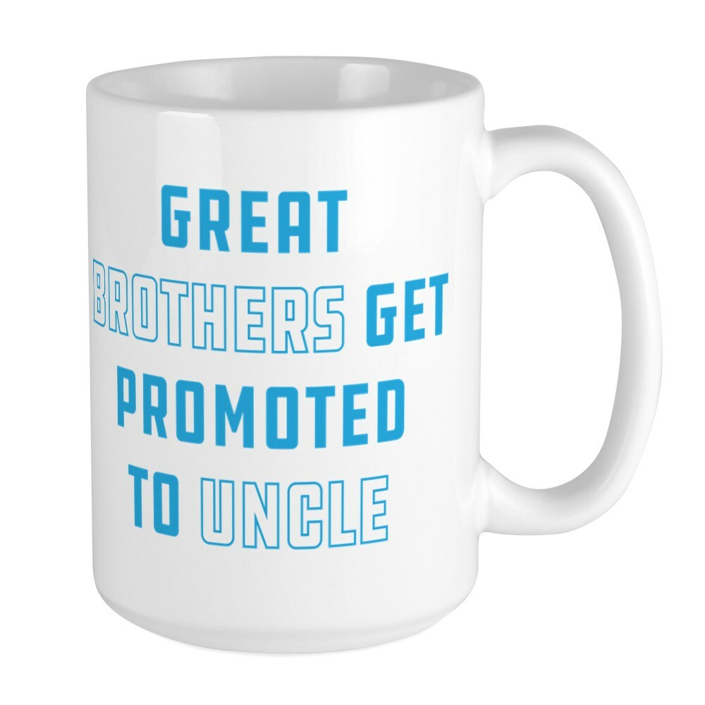 CafePress Great Brothers Coffee Mug, Large 15 oz. White Coffee Cup (156151534)