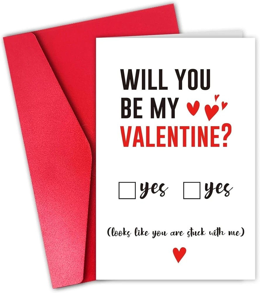 Valentine's Day Card for Him - Romantic & Funny 