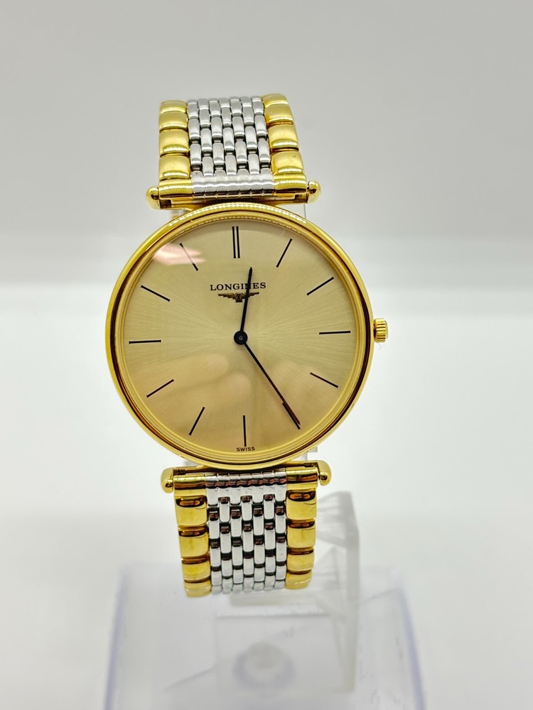 [Near MINT] LONGINES Grande Classique L4.635.2 Gold Quartz Men Watch Used Japan