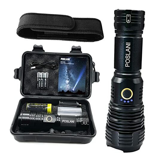 flashlights LED high lumens Rechargeable, Extremely Bright 50000 lumens
