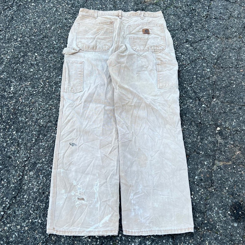 Vintage Y2K faded brown Carhartt carpenter work pants