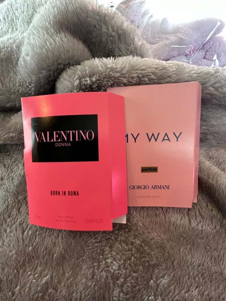 Valentino My Way Perfume Sample Card 0.04 fl Oz Travel Size