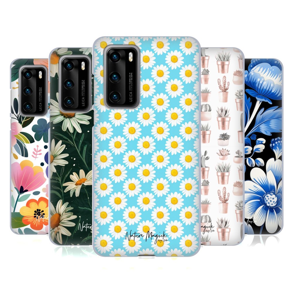 OFFICIAL NATURE MAGICK FLORAL PATTERNS SOFT GEL CASE FOR HUAWEI PHONES 4