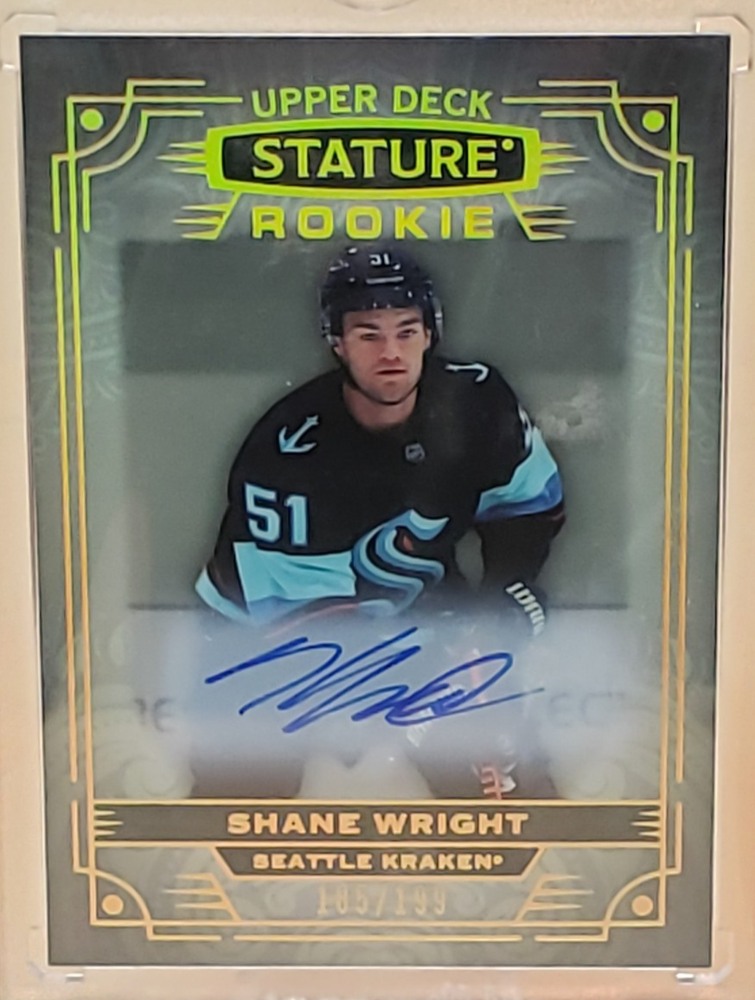 2022-23 Upper Deck Stature - Rookies Shane Wright #106 Autographs /199 (AU, RC)