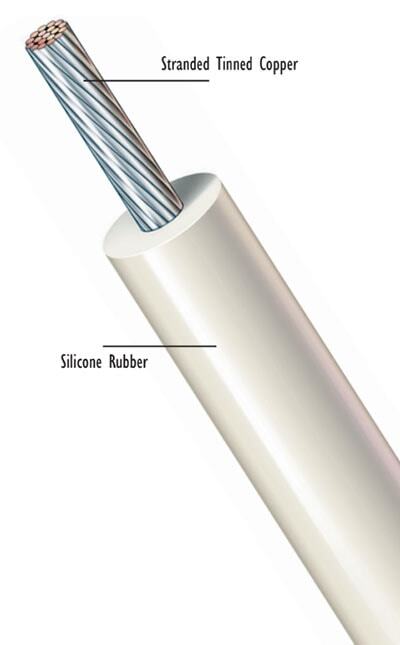 2 AWG High Voltage Silicone Rubber UL 10475 25KVDC 150C