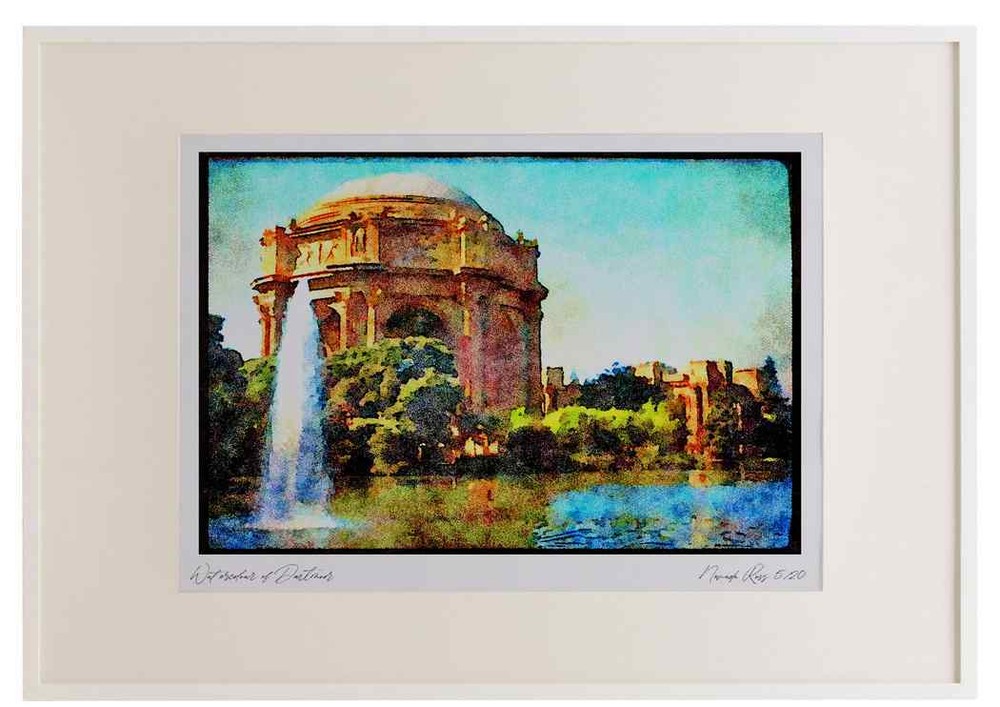 670020 Palace Of Fine Arts San Francisco California U.S.A. A3 Picture Frame Wat