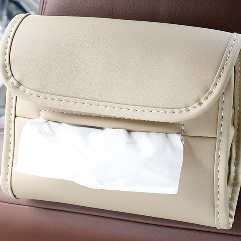 Car Seat PU Storage Box Coin Bag Organizer Pocket Hanging Holder PouchYz0w