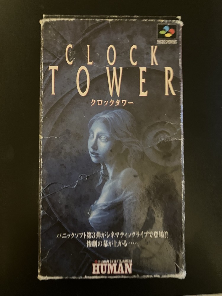 Clock Tower- Super Famicom Complete In Box - American Seller