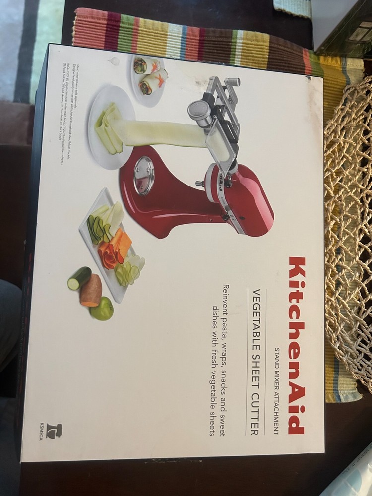 KitchenAid Vegetable Sheet Cutter for Thin Slicing – Check Box Details