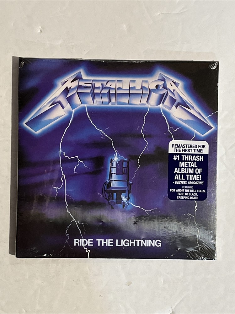 Metallica Ride The Lightning Brand New Original Packaging Free Shipping