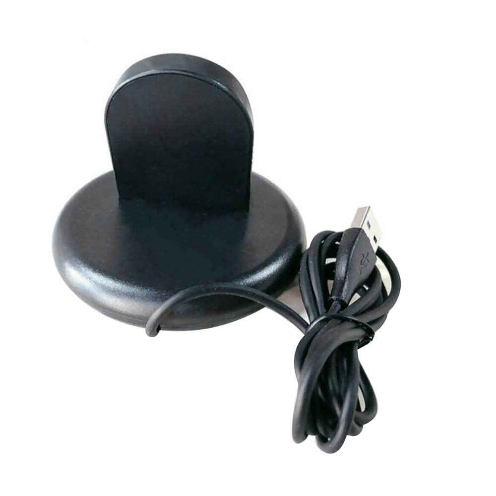 Black USB Smart Watch Charger Dock For Fossil Gen 5 & 4 Accessories