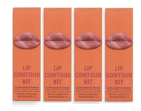 Ultra Matte Revolution Lip Contour Kit in Lover Shade 4-Pack