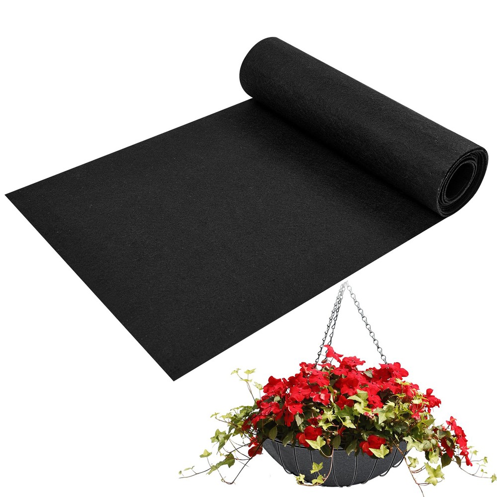 Felt Fabric Planter Liner Roll for Coconut Liner Roll Replacement Accessory