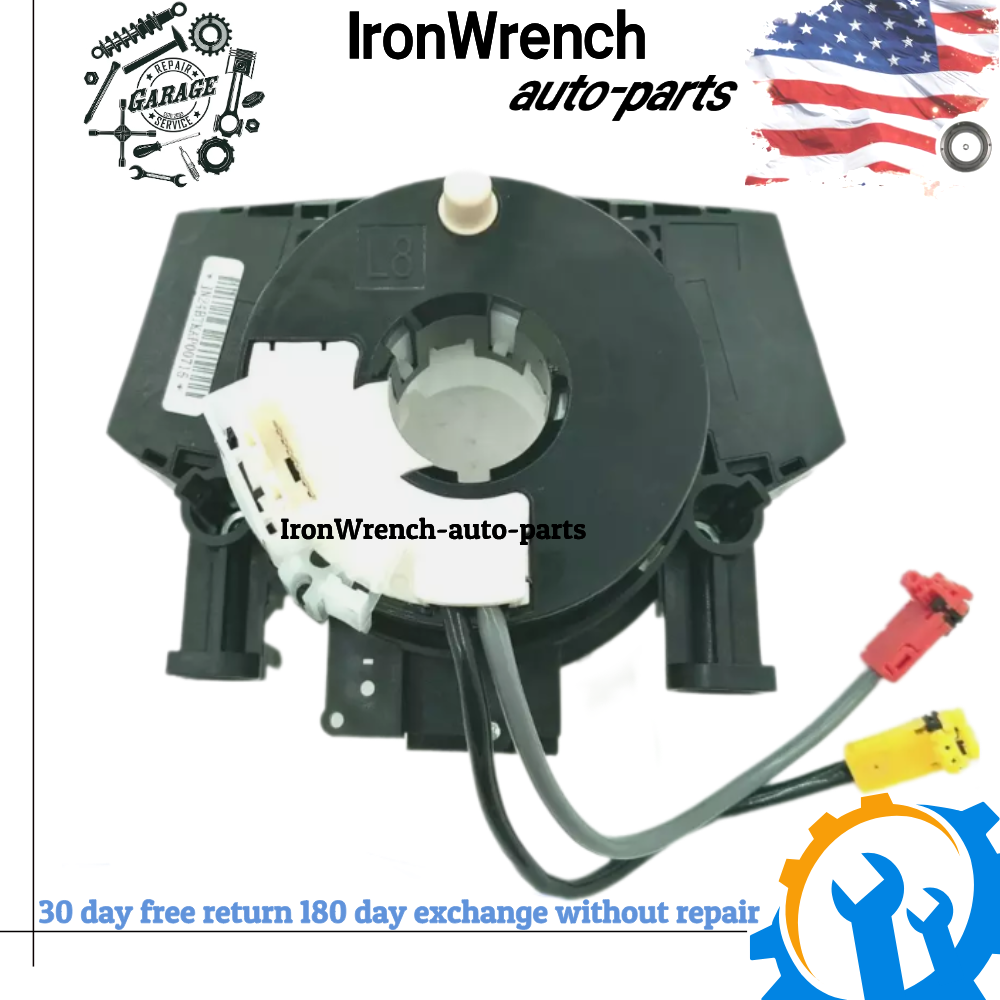 New 2-Wire Clock Spring Compatible with 2004-2007 Nissan Armada 25560-ZC00A