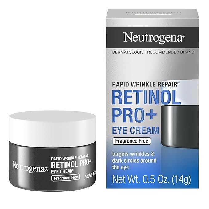 Neutrogena Rapid Wrinkle Repair Retinol pro eye Cream DAMAGED BOX