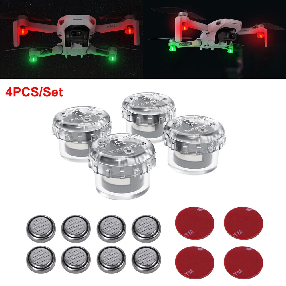 Night Flying Light LED Strobe Signal Lamp for DJI Mavic Air 2/Mavic 2 Pro/Mini 2