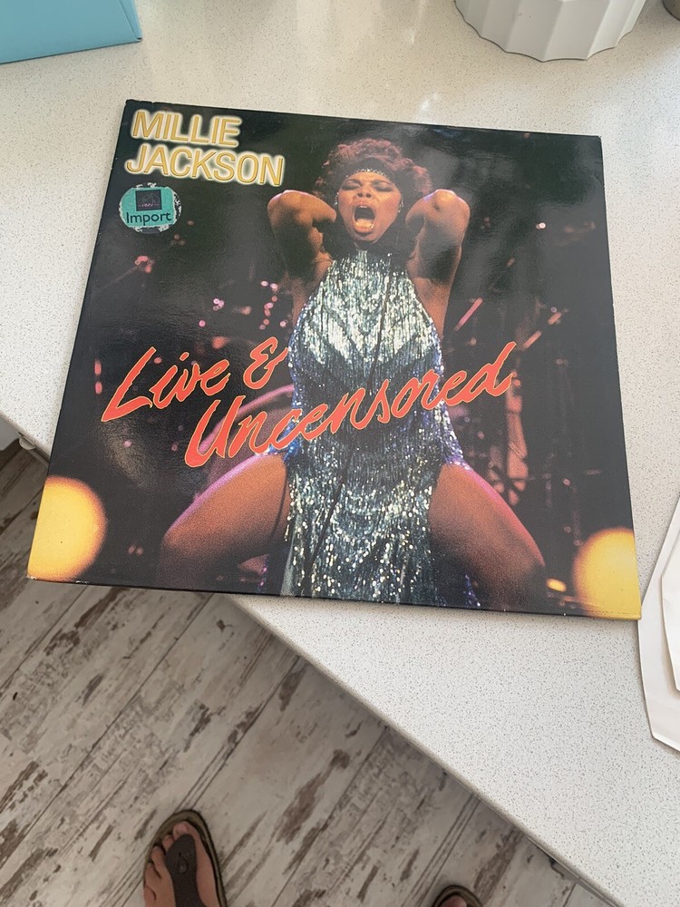 MILLIE JACKSON LIVE & UNCENSORED 2x EX Con GF Vinyl LP’s 1985 1st Press Soul R&B
