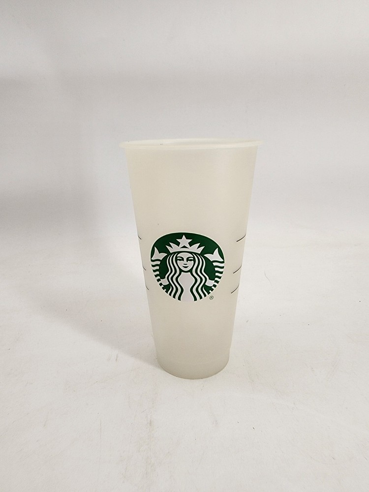STARBUCKS Reusable Cold Coffee Drink Cup Without Lid & Straw