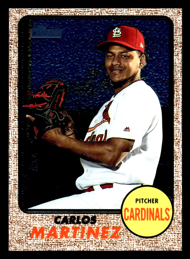 2017 Topps Heritage High Number Carlos Martinez Chrome #THC-706 -/999