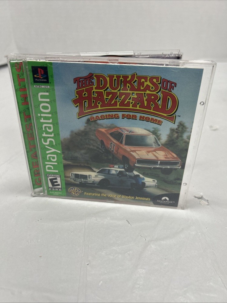 The Dukes of Hazzard Racing for Home 1999 PS1 PlayStation 1 Complete Edition