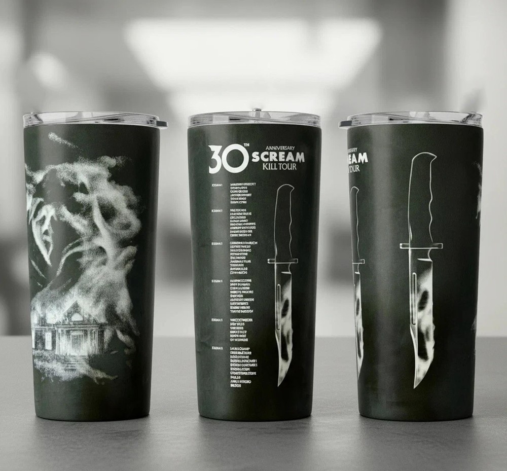 Scream 7 30th Anniversary of Scream Kill Tour 2026 Tumbler 20oz