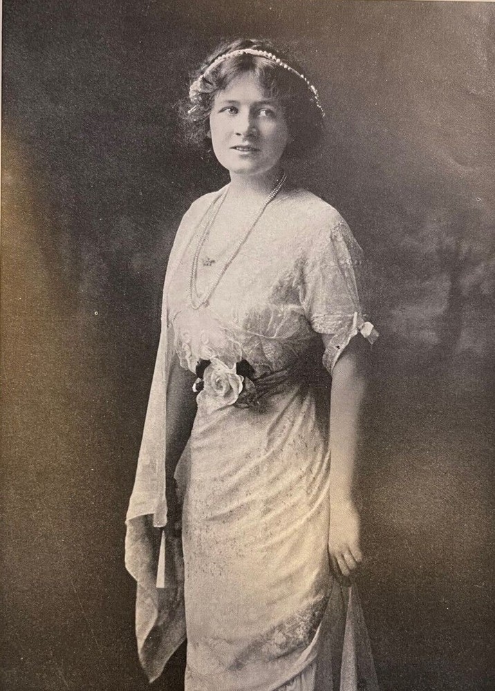 1910 Vintage Magazine Illustration Actress Francis Starr