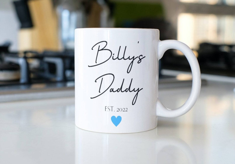 Personalised Daddy Mug Daddy Gifts New Daddy To Be Gift Dad To Be Mug New Dad