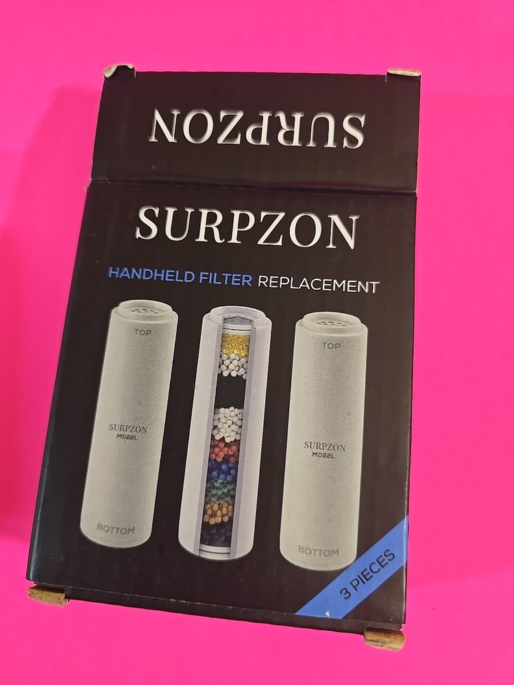 Shower Filter Replacement for Hand Shower Head, Pack of 3 Filters D.