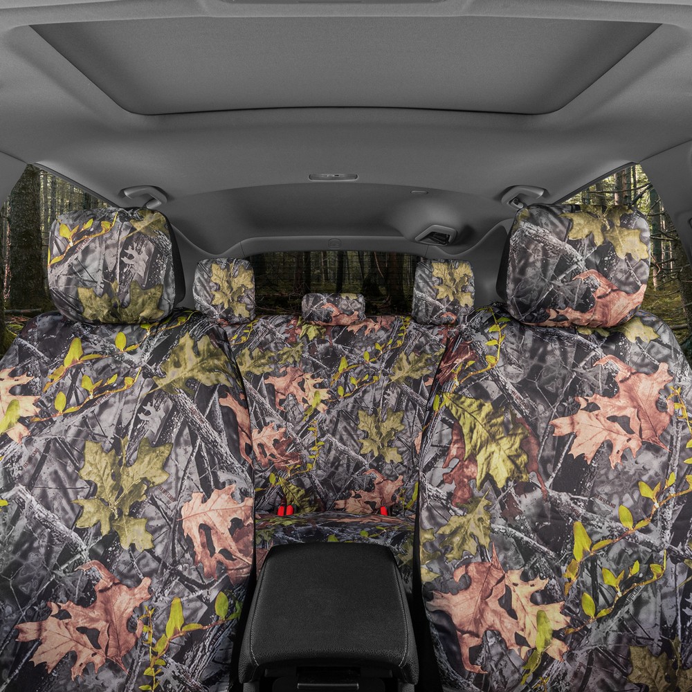 Camo Car Seat Covers Full Set for Auto Truck Van SUV Protectors Camouflage