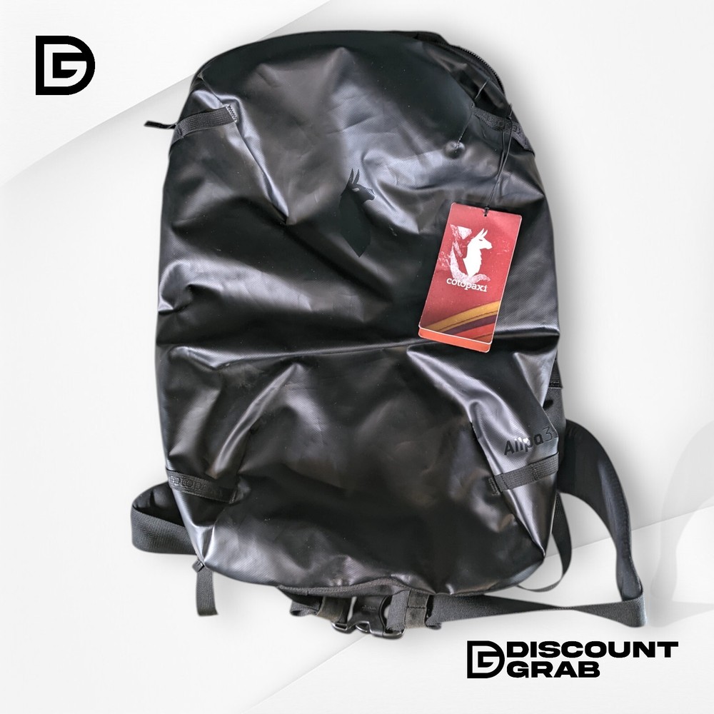 Cotopaxi Allpa 35L Black Waterproof Travel Backpack for Adventure