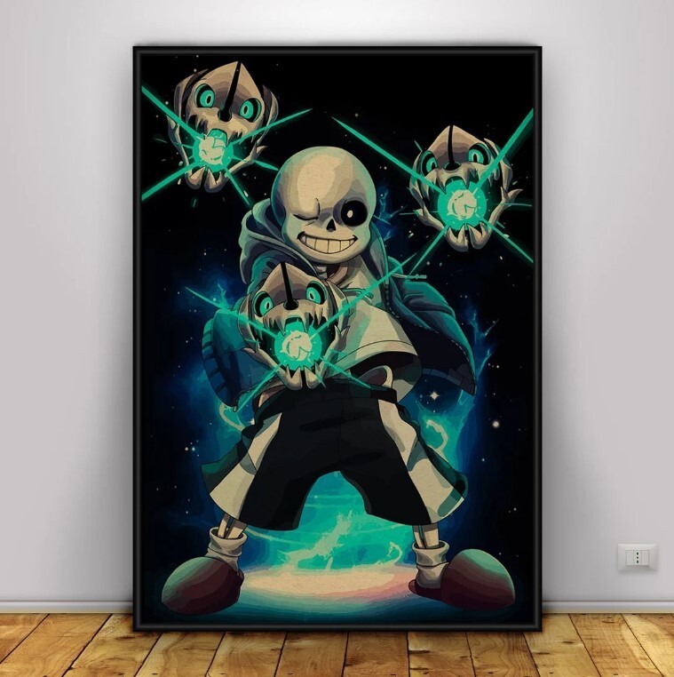 Undertale Game Poster | Wall Art | Wall Prints | Home Decor | Kraft Paper  3
