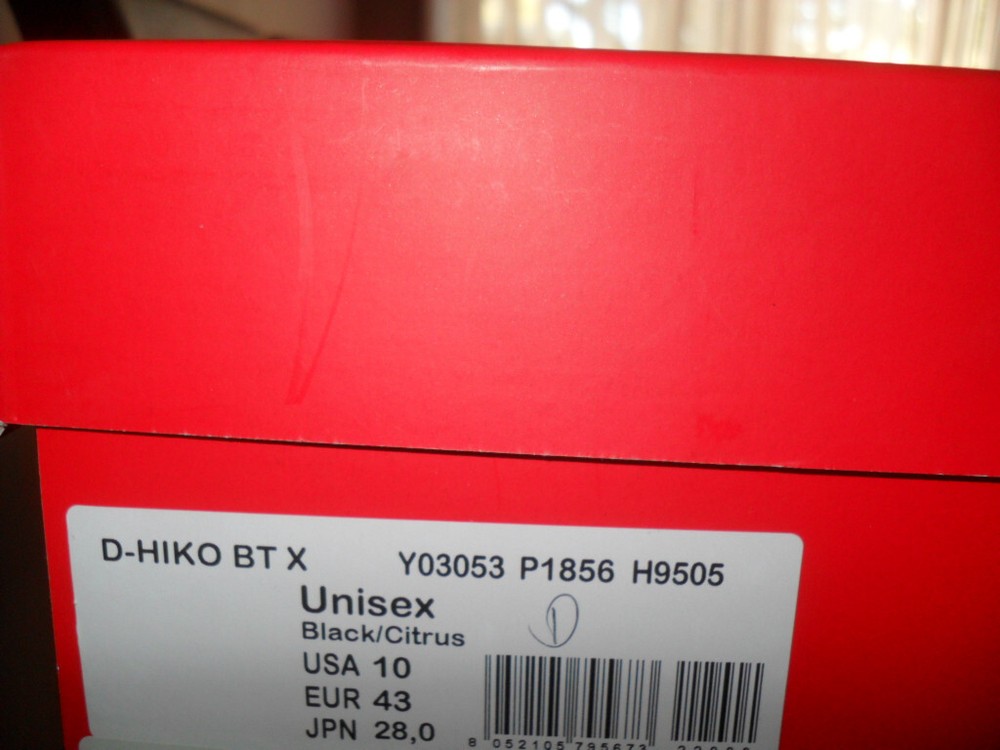 DIESEL D-HIKO BT X BLACK CITRUS  SIZE 10.0 US ,  10.5 US OR 12.5 US AVLS