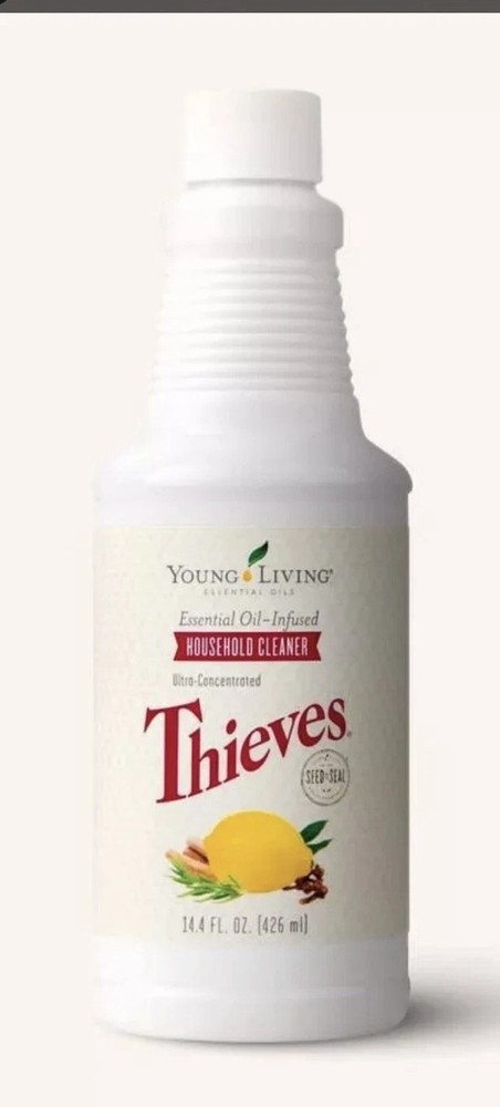Young Living Essential Oils Thieves Household Cleaner 14.4 Oz New