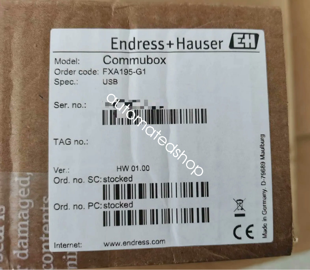 1PC Brand New Endress+Hauser FXA195-G1 Hart Communication Interface