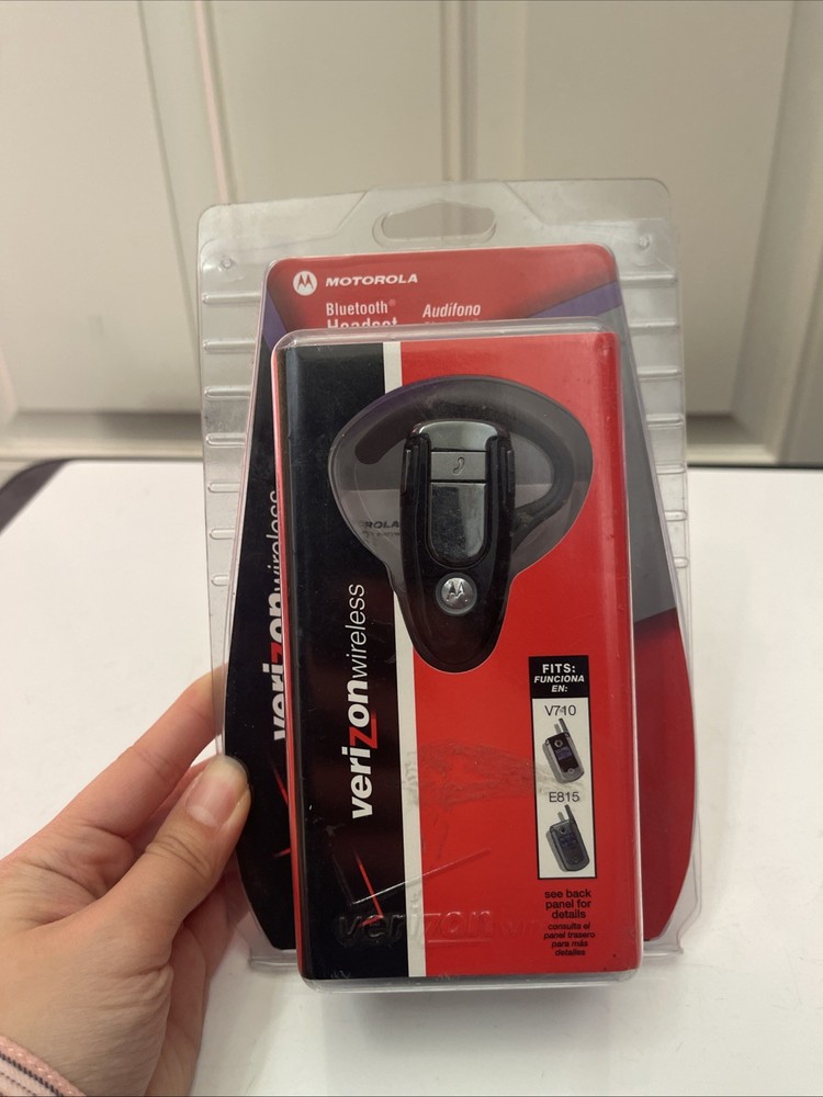 Motorola Bluetooth Headset Verizon Wireless MBT500HS1 v1.1 1.2