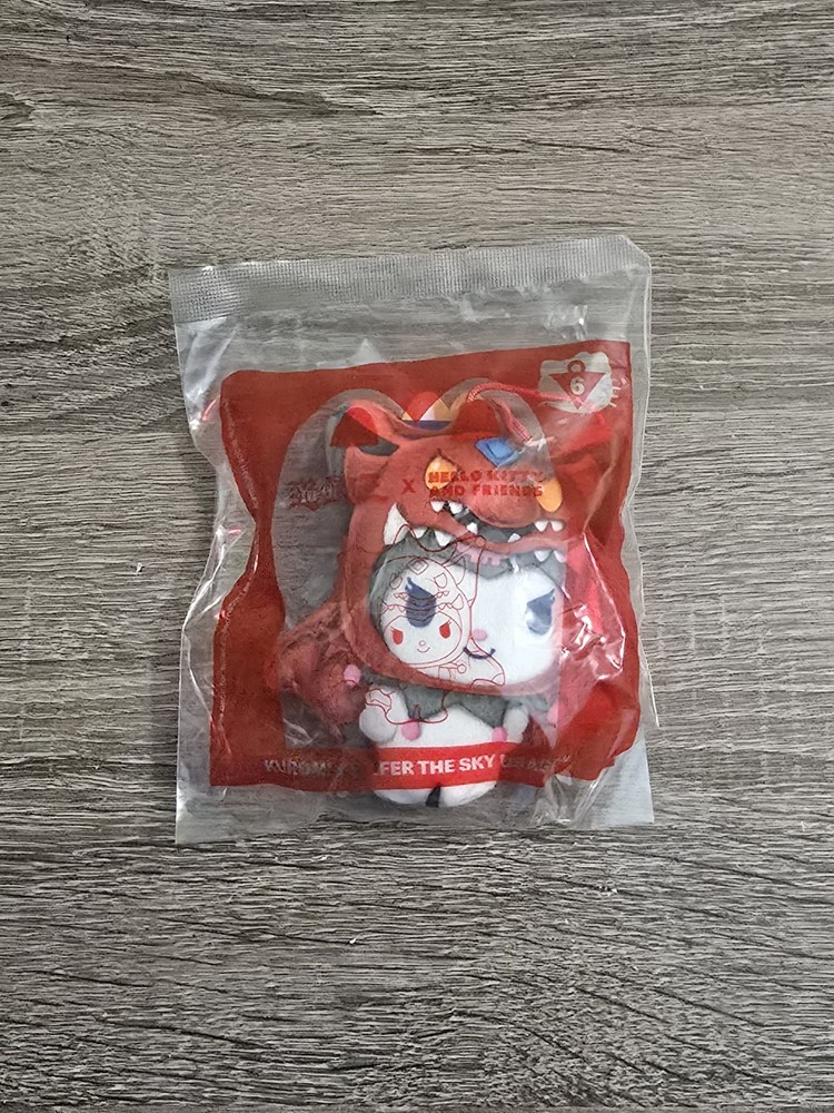 Kuromi Slifer The Sky Dragon 2024 McDonald's Yu-Gi-Oh Hello Kitty Sanrio Collector Toy