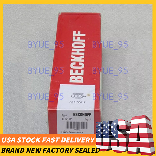 Factory Sealed BECKHOFF IE3312 PLC Module Free Shipping