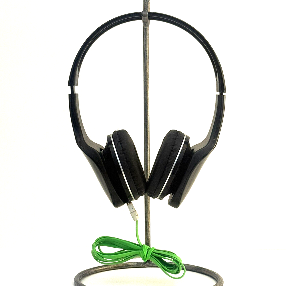 Kids' Adjustable On-Ear Wired Headphones in Black