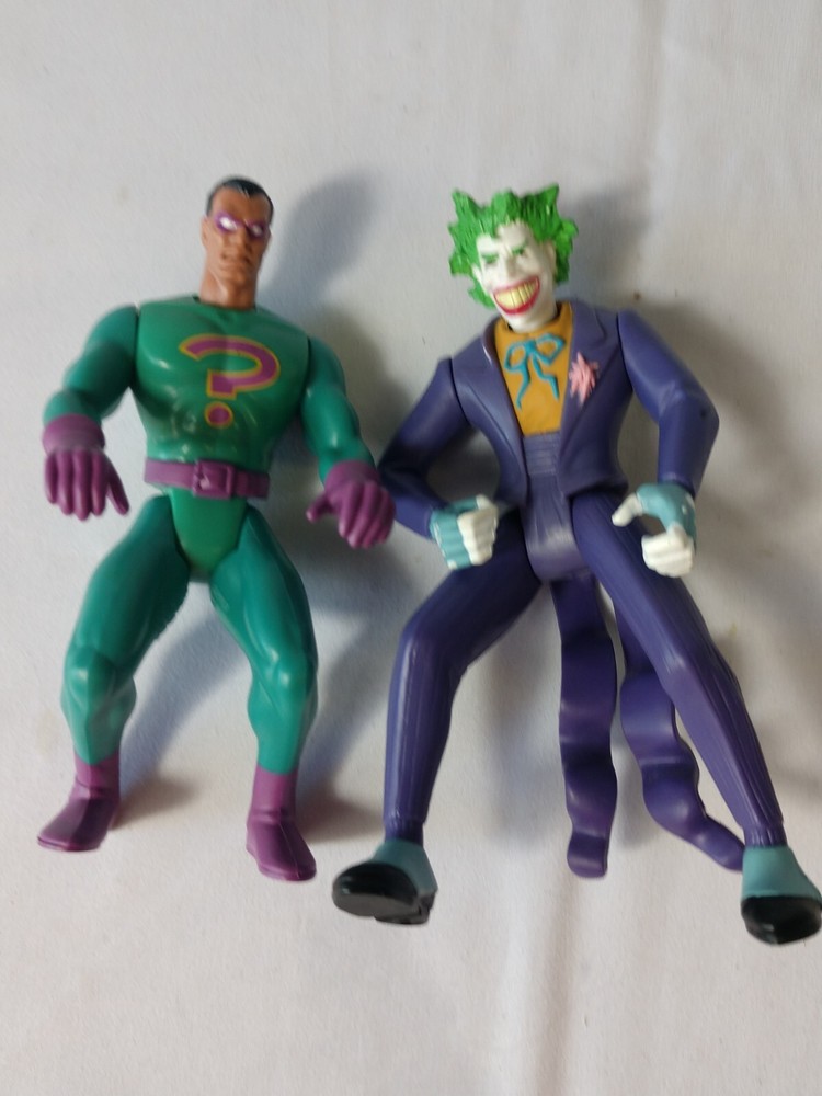 Legends of Batman The JOKER Action Figure DC KENNER 1994 + 1994 Riddler