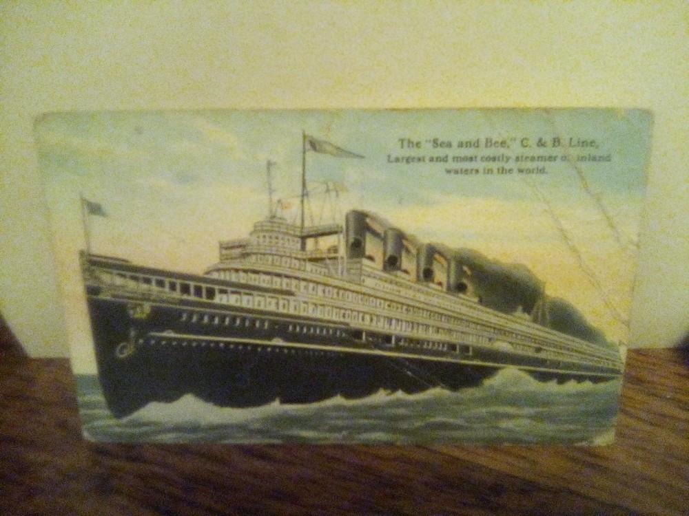 POSTCARD RPPC S S Seaboard Steamer Steamship