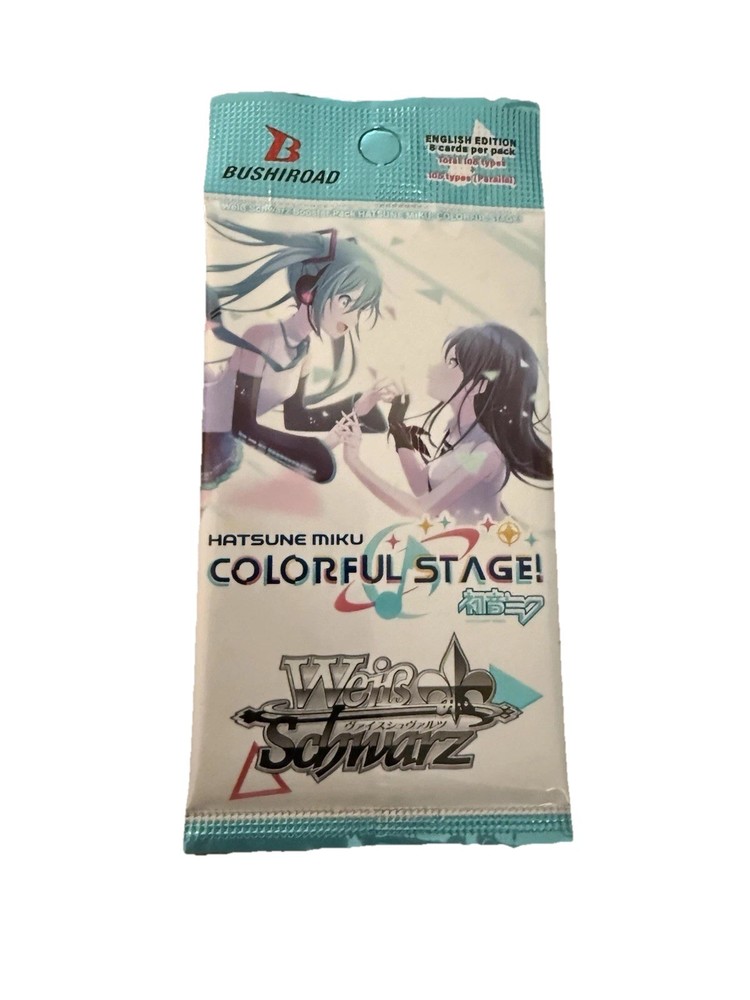 Weiss Schwarz: Hatsune Miku Colorful Stage Booster Pack ONE (1) Pack
