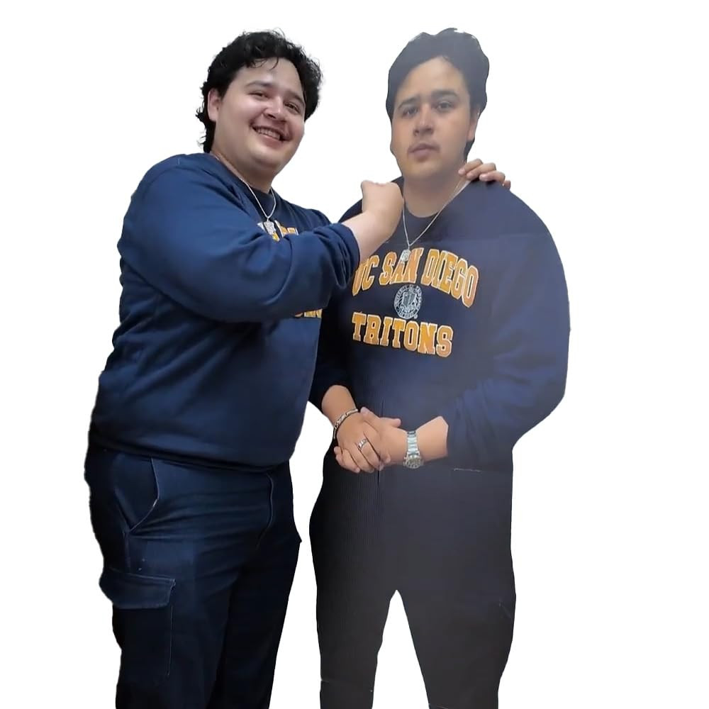 LifeSize Cutout, Personalized with The Photo You Upload. Life Size