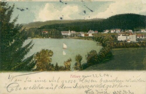 Ansichtskarte Titisee 1904 (Nr.9209)