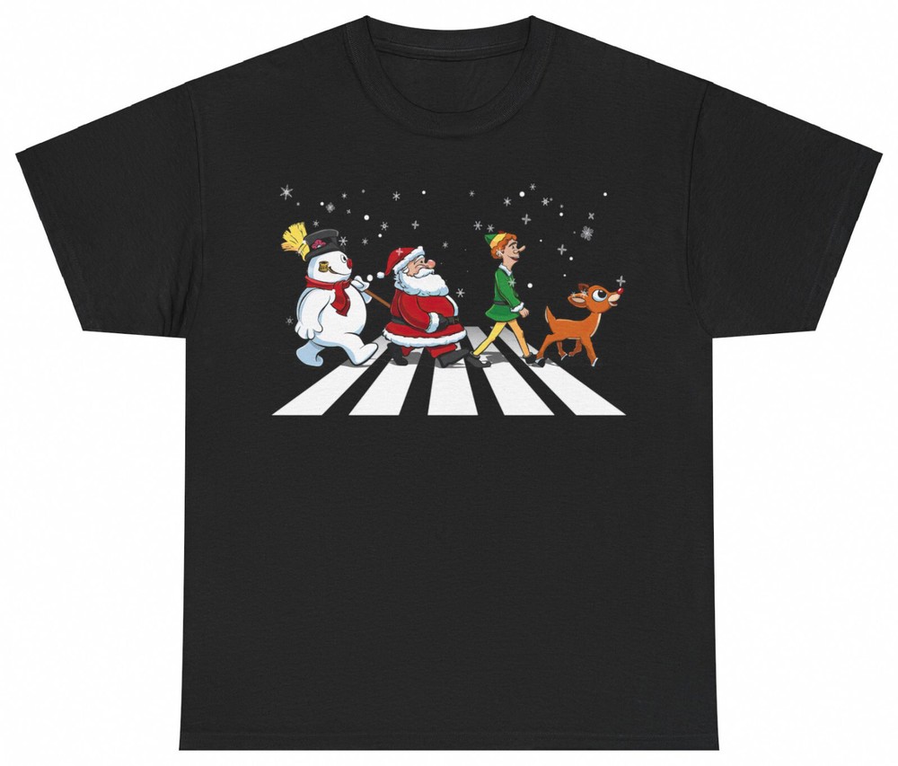 Christmas Road XMAS Gift Santa Clause Vintage S-5XL T-Shirt Men Women Unisex