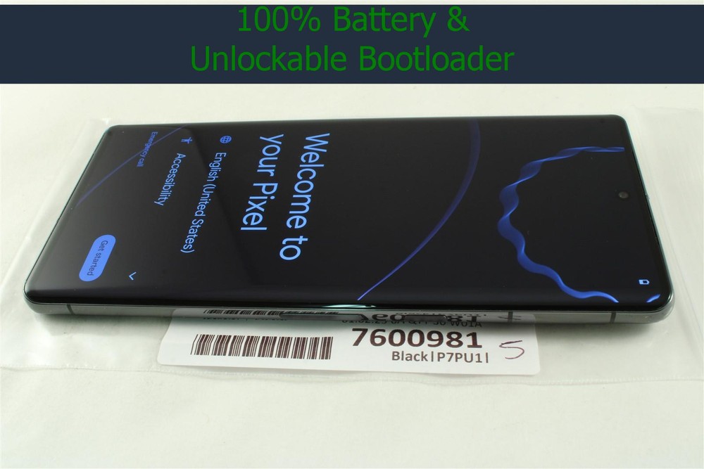 Google Pixel 7 Pro Unlocked AT&T T-Mobile Verizon Unlockable Bootloader 7600981
