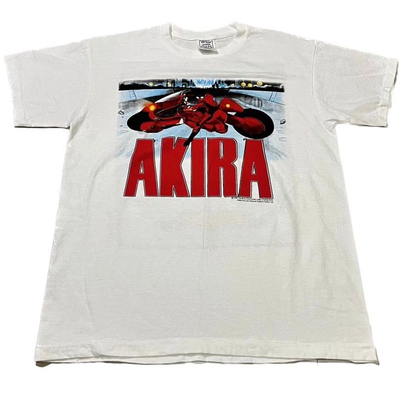 Vintage Akira Anime Size XL Movie Single Stitch Double-sided T-shirt