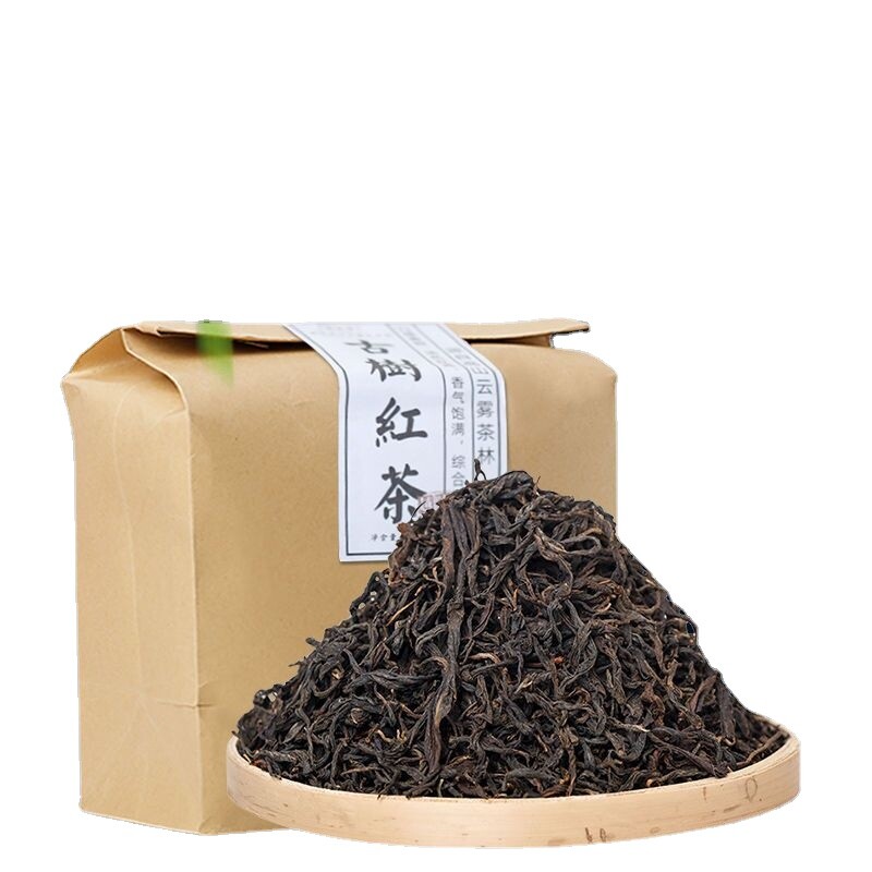 Черный чай с сильным вкусом Юньнань Фэнцин древнее дерево Dian Hong чай 500 г