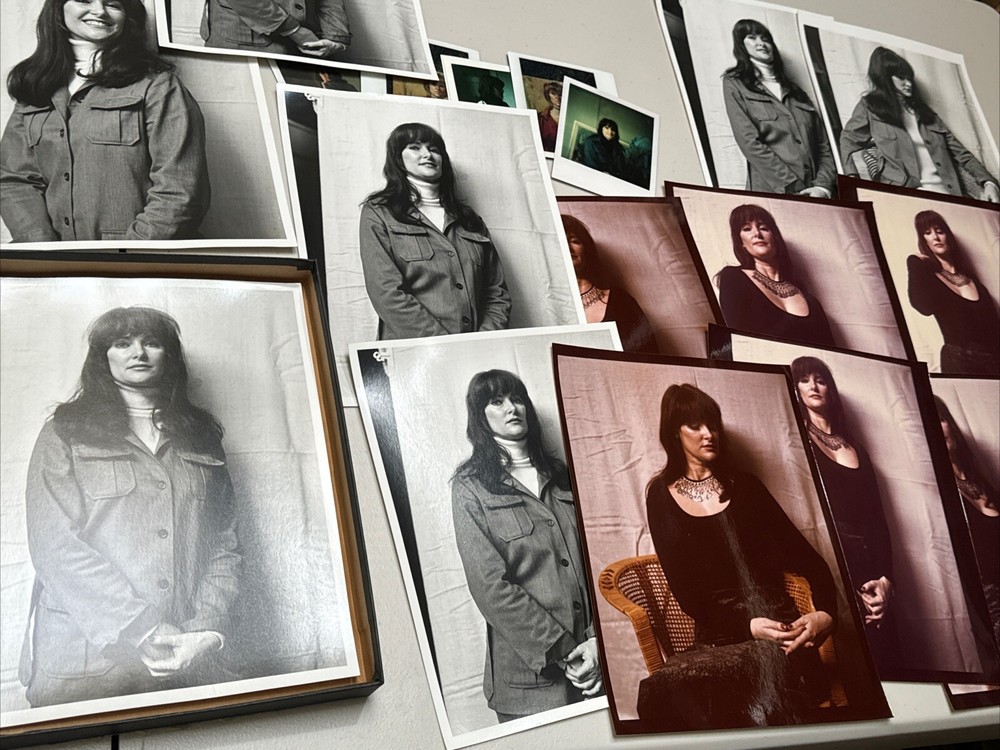 SERGEI BONGART PHOTOGRAPH COLLECTION OF Wife Patrica Lagrange And Paintings