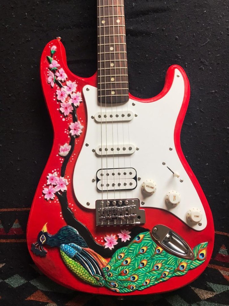 Engraved Guitar Fender Squire Affinity