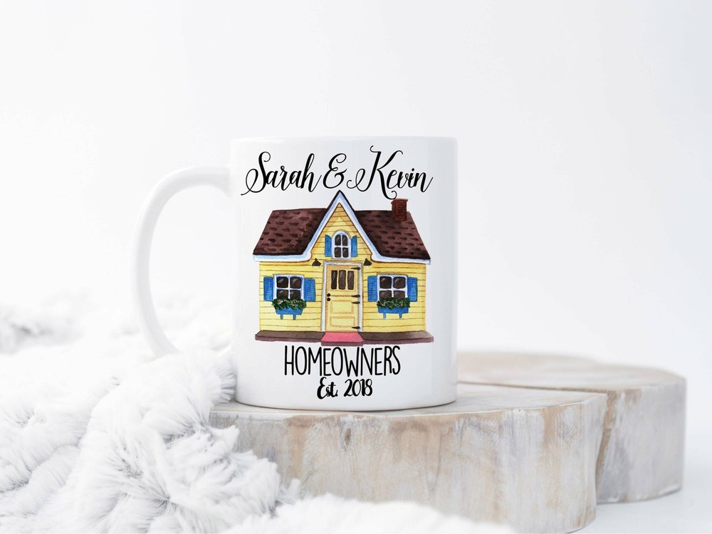 Custom Couples Housewarming Mug Housewarming Gift Home Owner Gift  New Homeowner